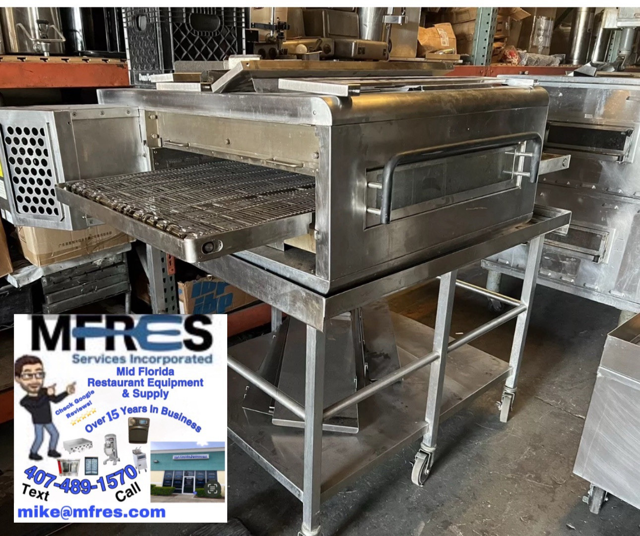 TurboChef Gas Split Belt 3240Conveyor Pizza Oven 208/240V TESTED & WORKING!