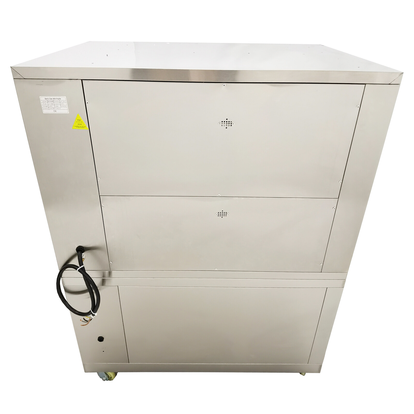 Commercial Electric Triple Pizza Oven wih Fermentation Tank & Bakewares 220V 3PH