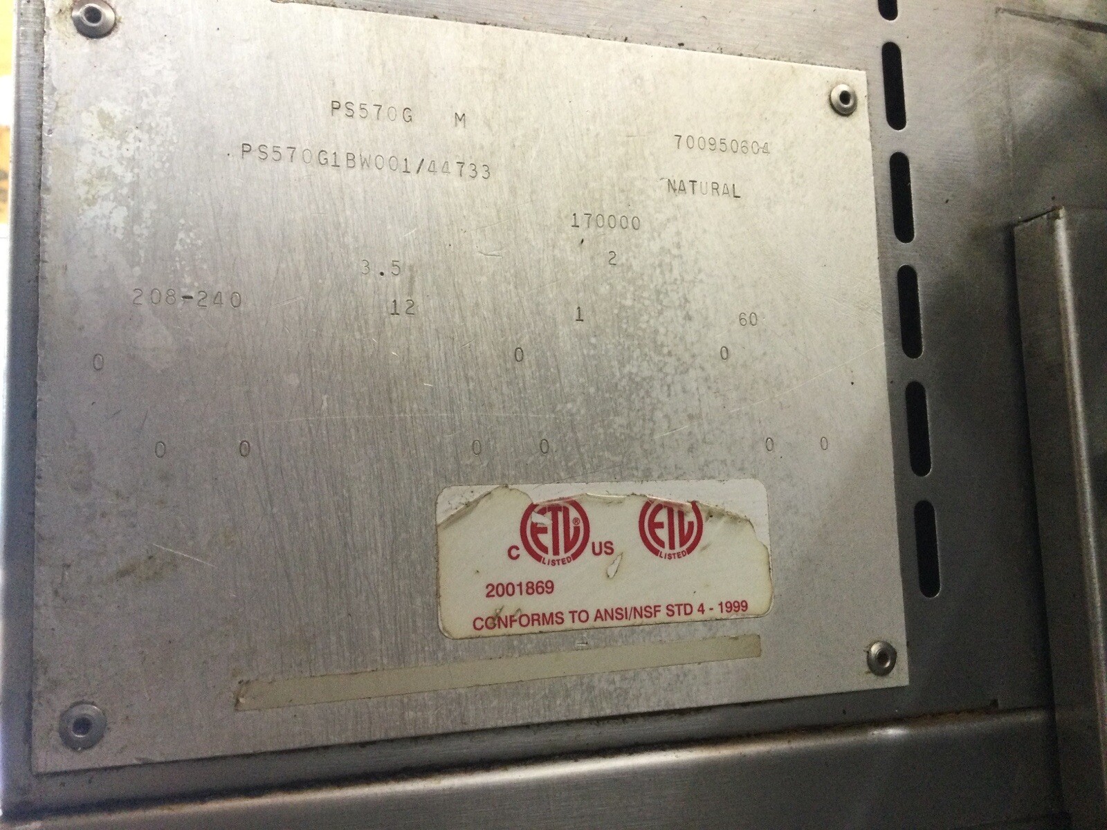Middleby Marshall PS570G Double Stack Conveyor Pizza Ovens Tested / Working!