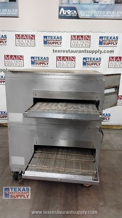 Lincoln Impigner Gas Double Stack Conveyor Pizza Oven