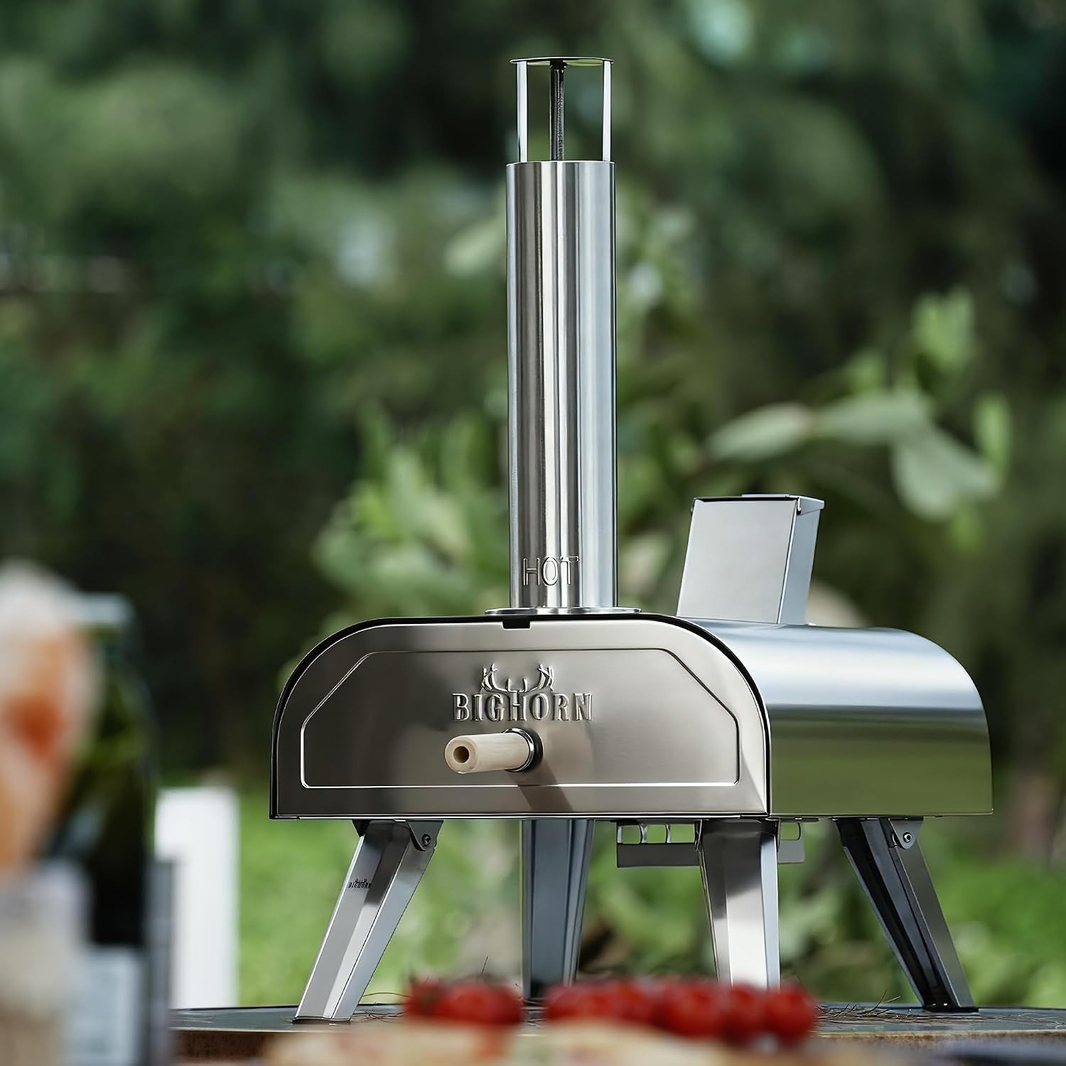 Pellet & Propane Portable Pizza Oven