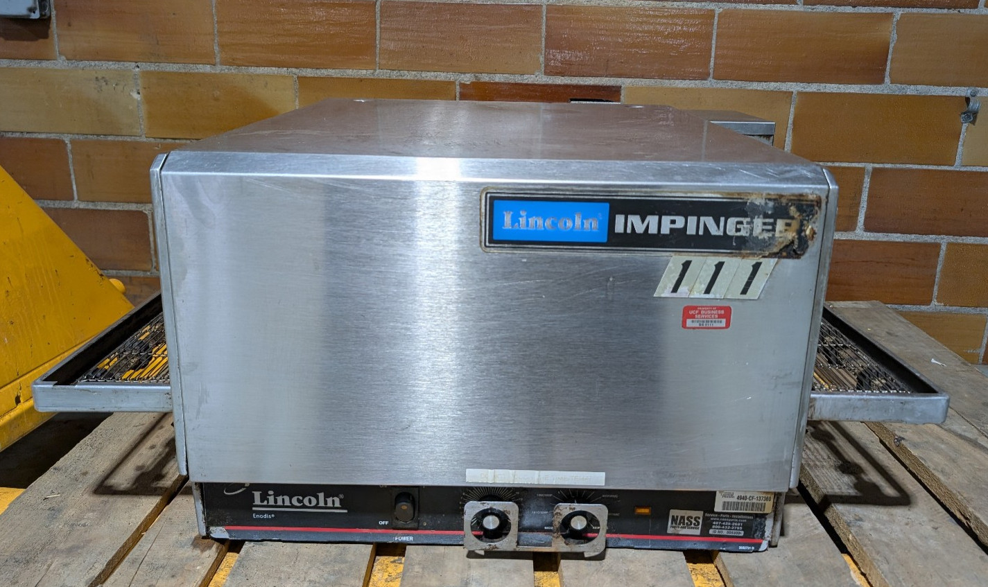 Lincoln Impinger 1301-4 Countertop Conveyorized Electric Pizza Oven