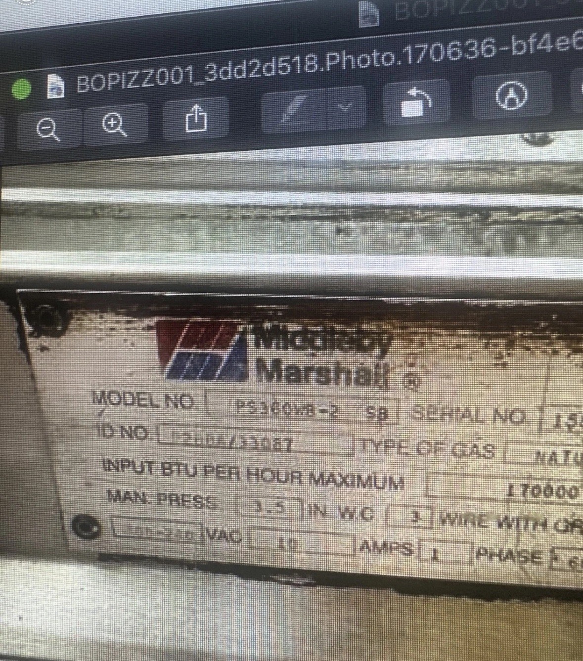 Middleby Marshal PS360WB-2 Conveyor Oven Natural Gas