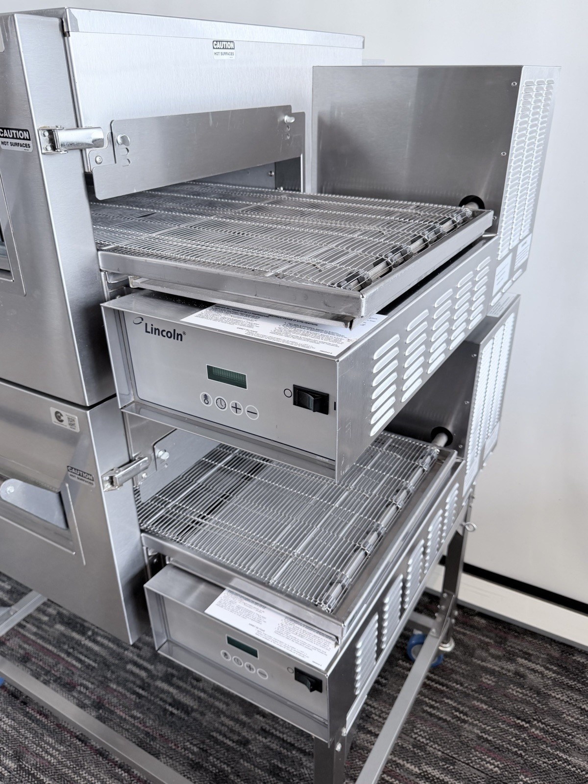 Lincoln Impinger 1116 Gas Double Stack Conveyor Pizza Ovens – THESE ARE THE ONES