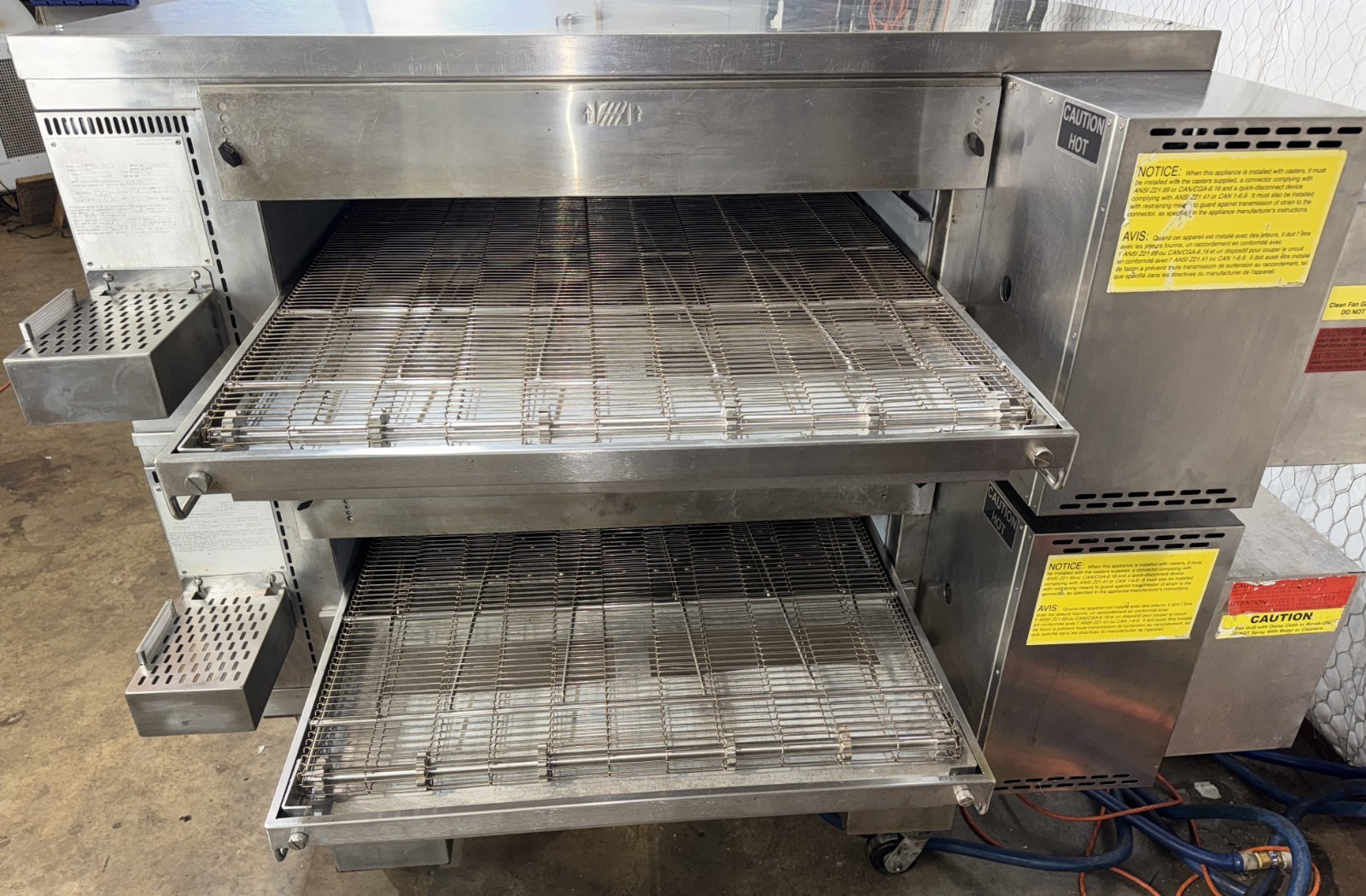Middleby Marshall PS770g WOW! Gas Double Stack Pizza Conveyor Ovens…Video Demo