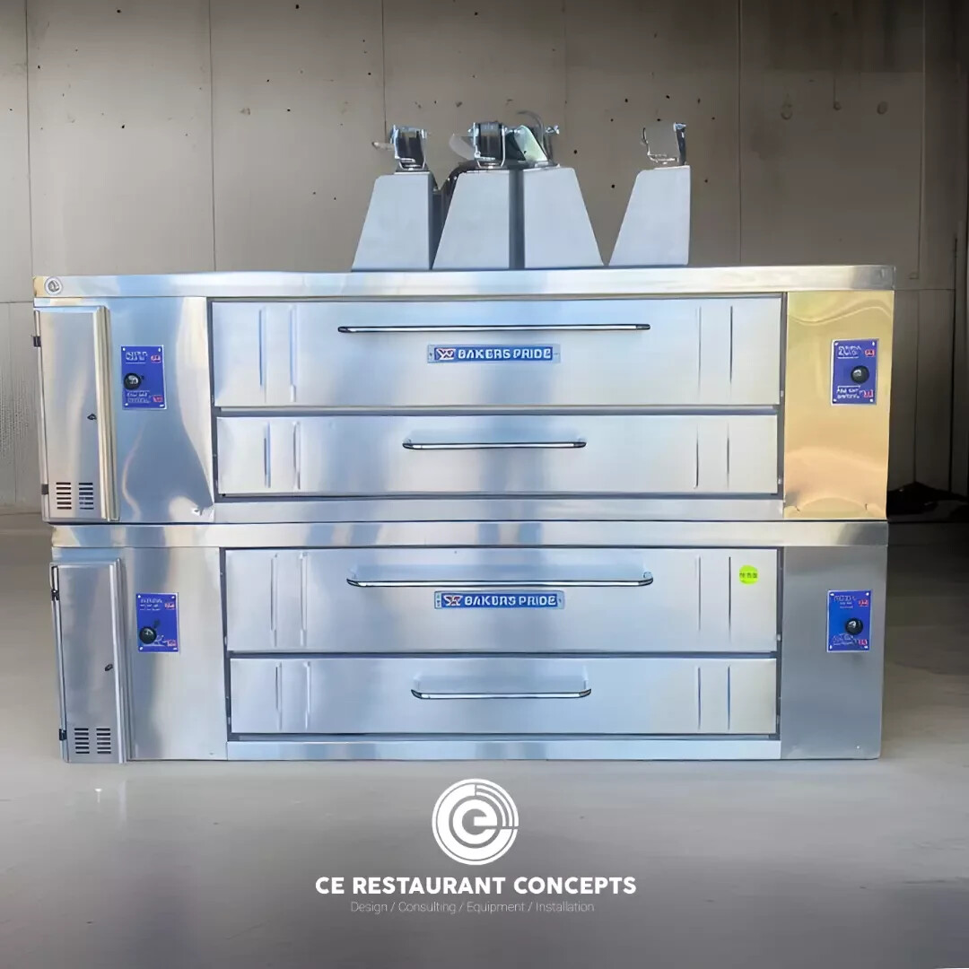 Baker’s Pride Y802 Double Deck Pizza Oven Refurbished