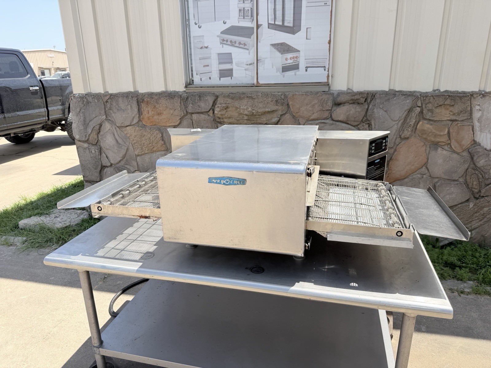 Turbochef HHC2020 High Speed Single Conveyor Pizza Oven Tested and Works