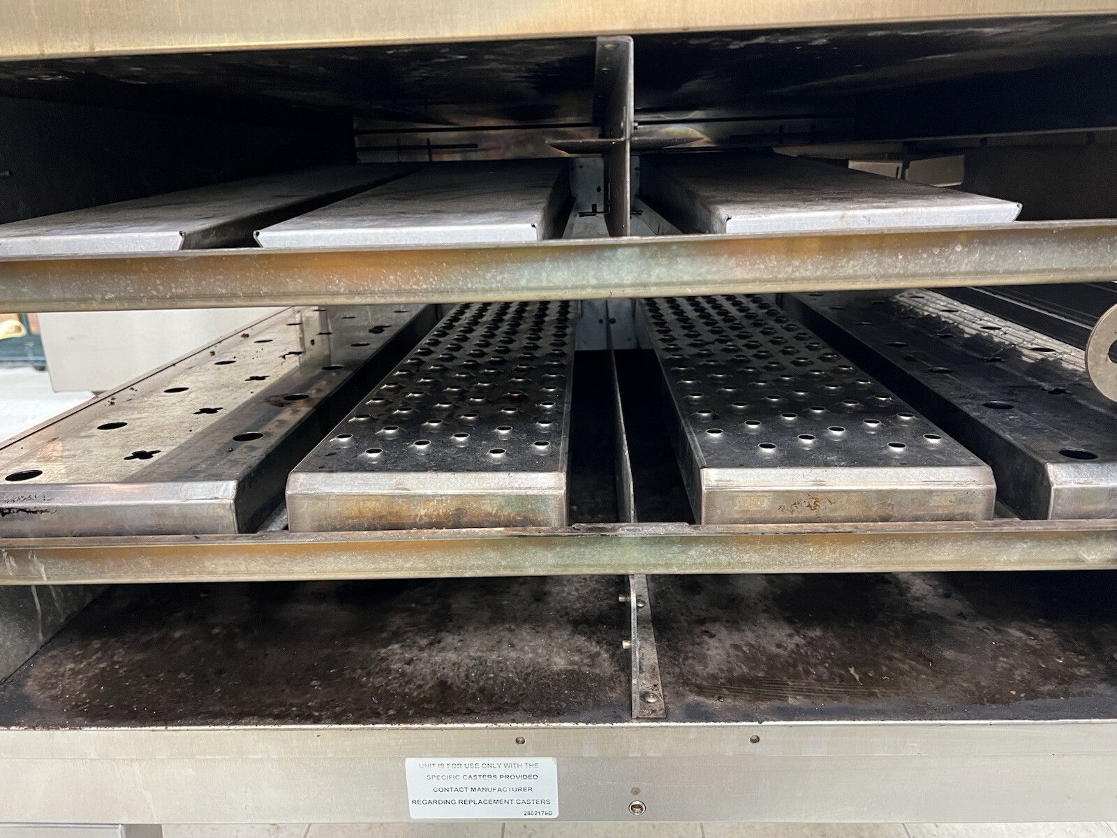 Lincoln Impinger 1600 Double Deck Gas Fired Conveyor Pizza Oven 32″
