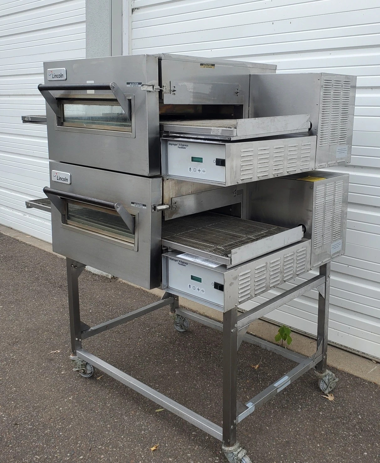 LINCOLN Impinger FAST BAKE 1116 Conveyor Double Pizza Oven Natural Gas