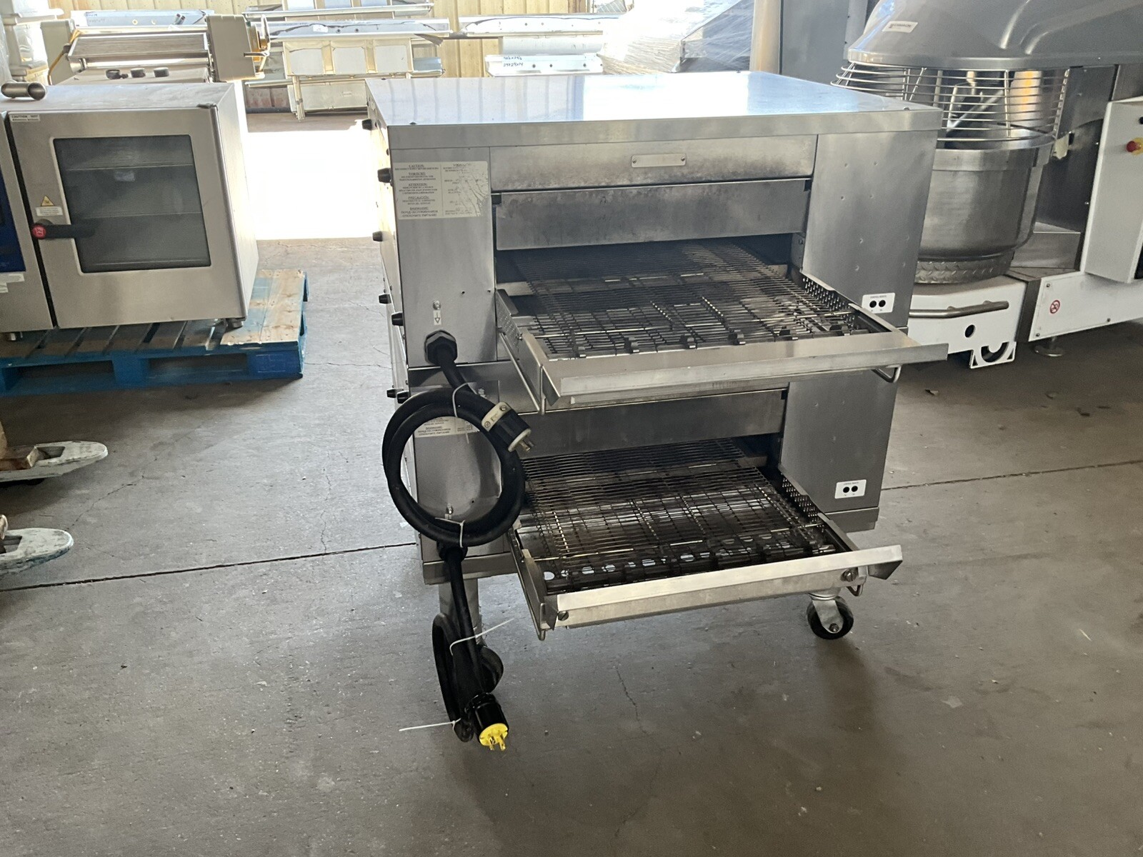 2023 CTX Middleby Marshall DZ33T Infrared Radiant conveyor pizza double oven B