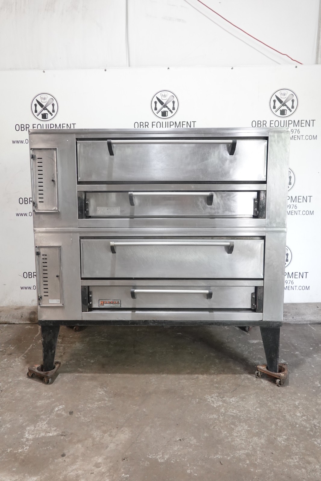 MARSAL NATURAL GAS DOUBLE DECK PIZZA OVEN MODEL SD448