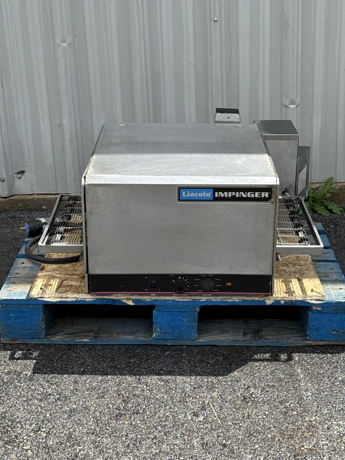 Lincoln Impinger 1301 Countertop Conveyor/Pizza Oven 1 Phase (VIDEO)