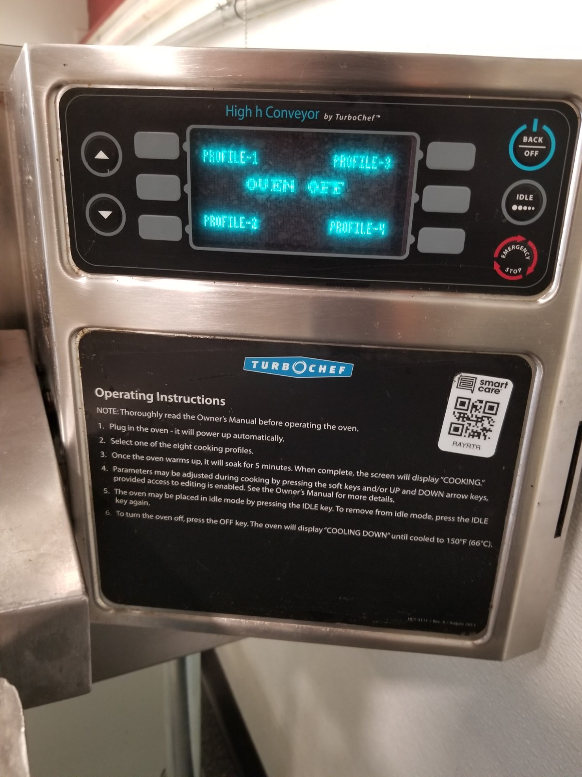 TurboChef HHC2020 Split Belt Conveyor Oven