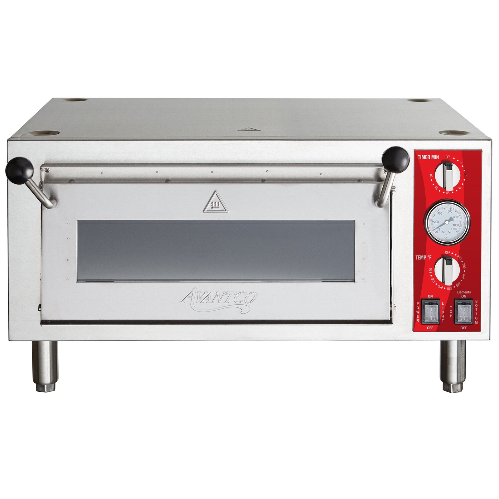 Single Deck Countertop Pizza/Bakery Oven – 1700W, 120V
