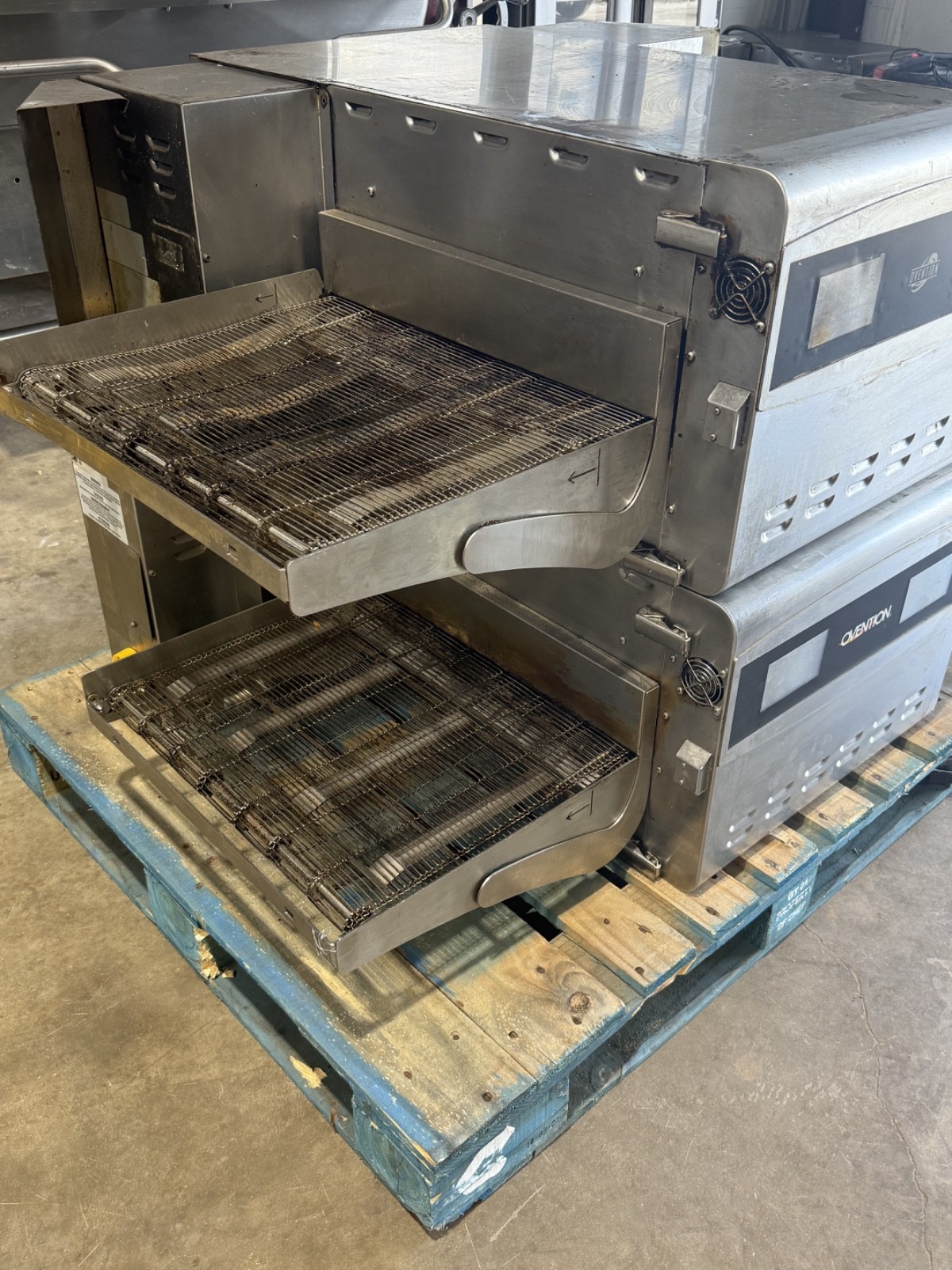 Ovention S2000 Ventless Double Stack Conveyor/ Pizza Ovens