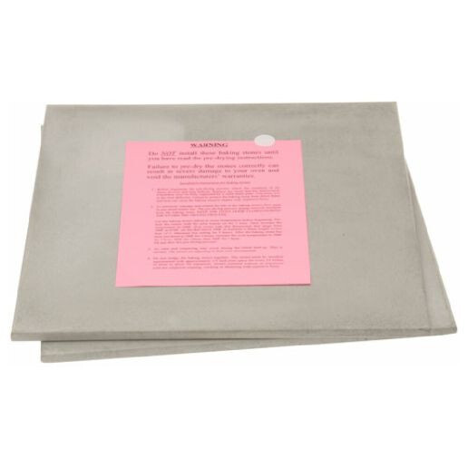 SET OF 2 NSF BAKERS PRIDE P-22 P-22S P-44 P44 P44S 2 STONES 20.75″x20.75″x1/2″