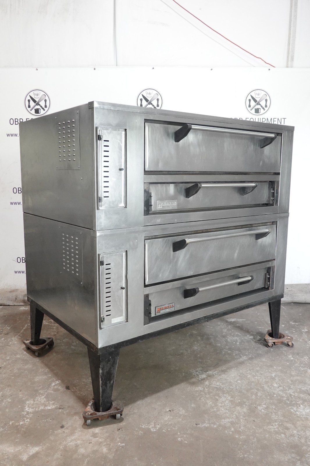 MARSAL NATURAL GAS DOUBLE DECK PIZZA OVEN MODEL SD448