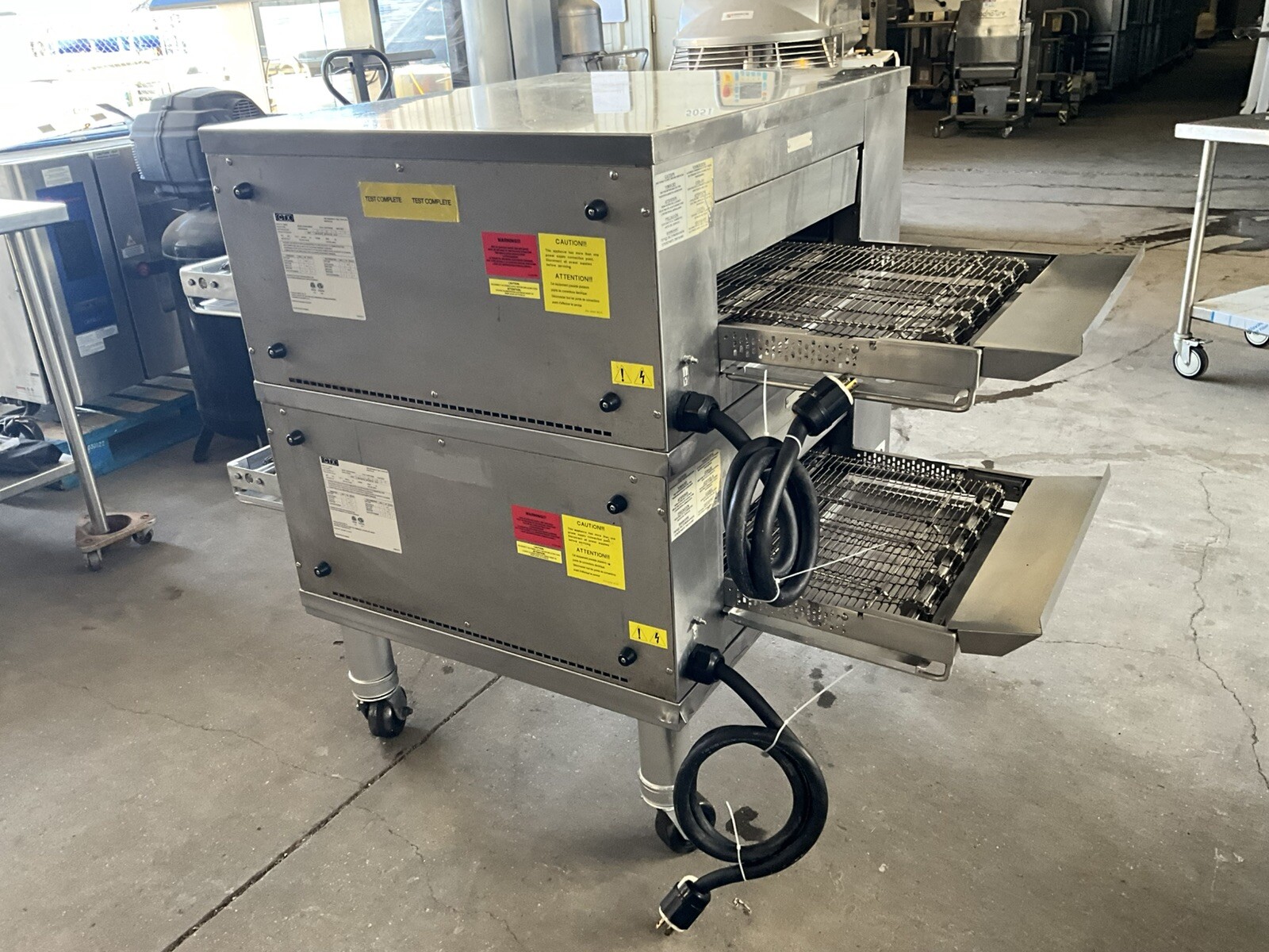2023 CTX Middleby Marshall DZ33T Infrared Radiant conveyor pizza double oven F