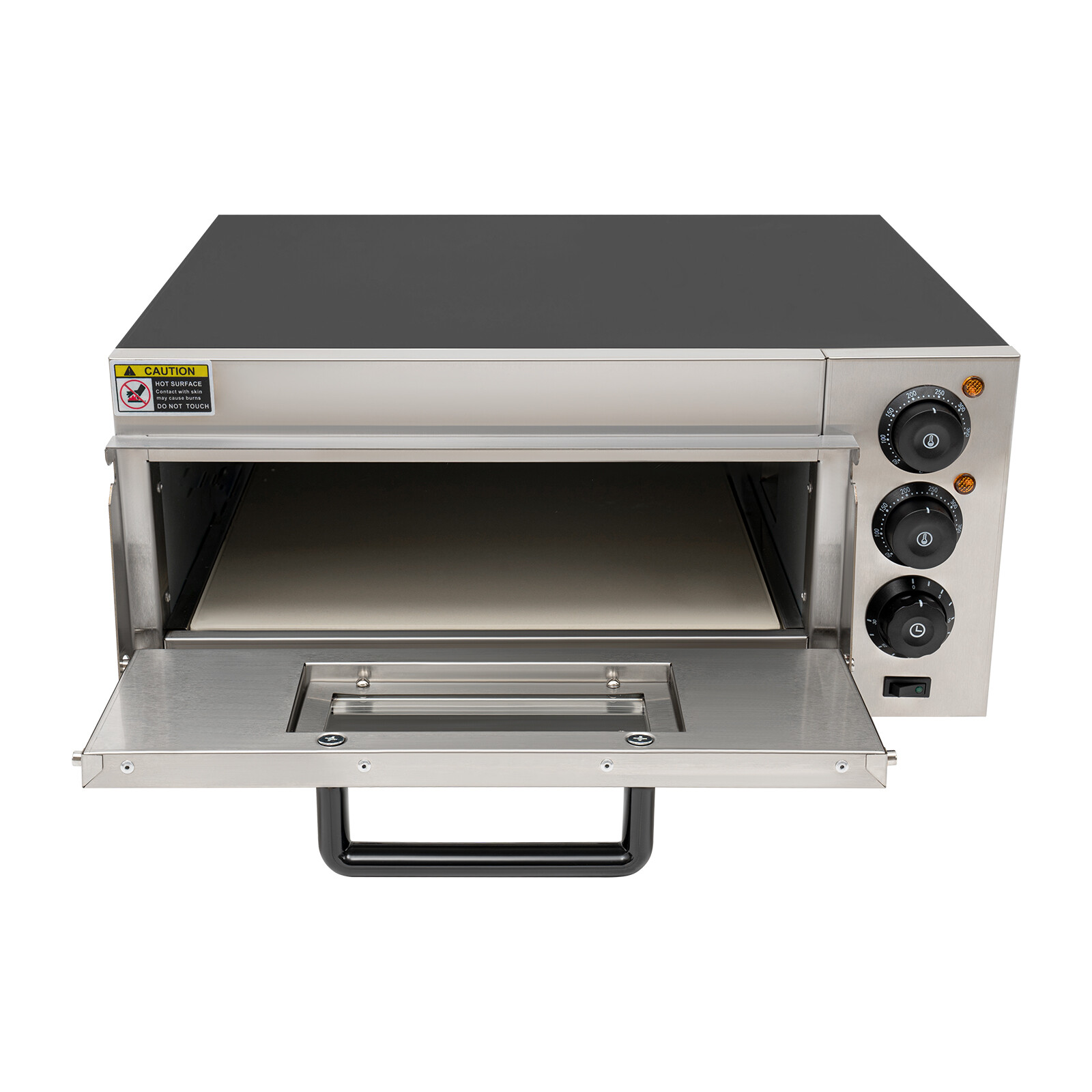 Indoor Electric Countertop Pizza Oven 1800w 20l/5.28gal Commercial Pizza Oven