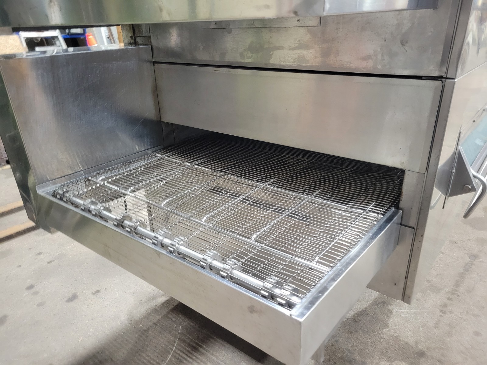 MIDDLEBY MARSHALL PS360-S DOUBLE DECK CONVEYOR PIZZA OVEN 32″ BELTS NAT GAS