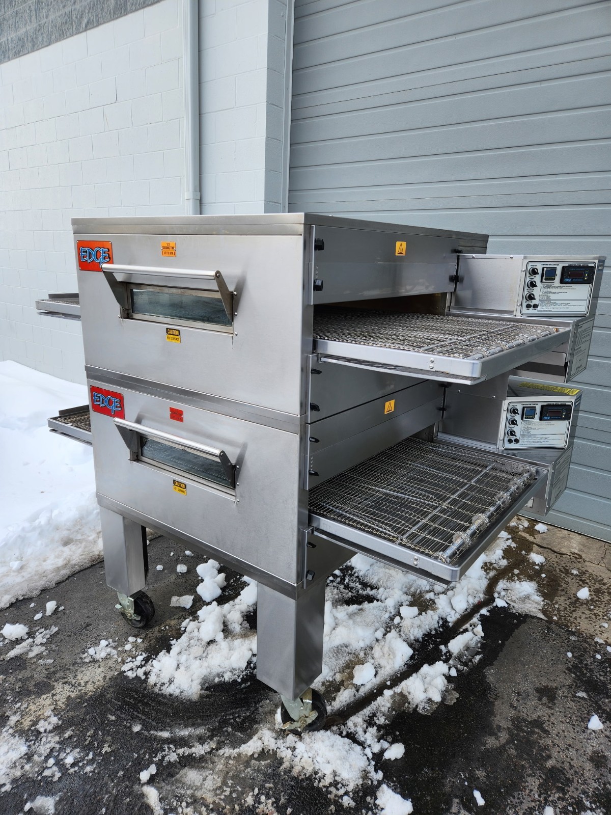 2016 EDGE 3240 Double Deck Conveyor Pizza Oven **Belt Width 32″**