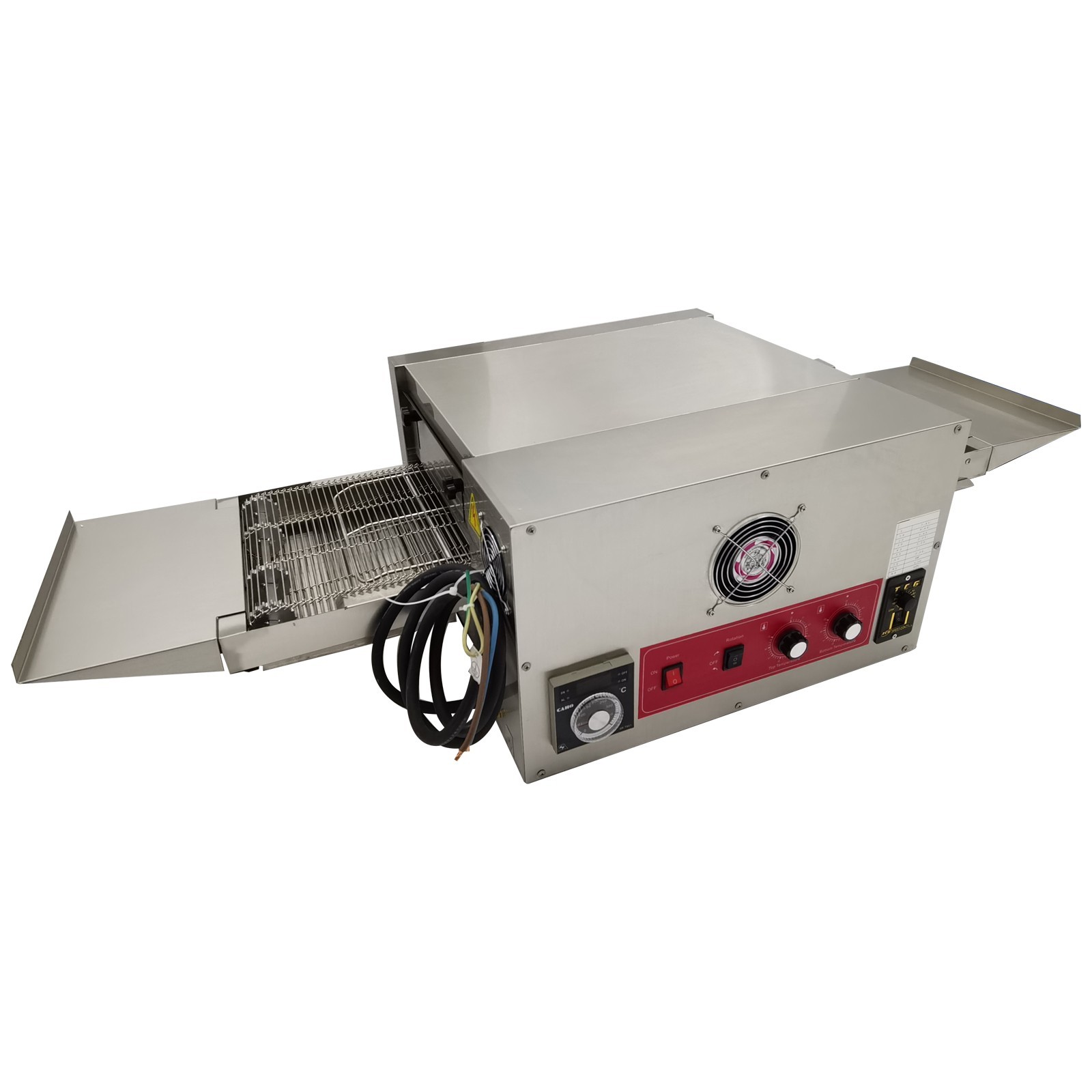 220V 1PH Commercial Electric Chain-type Pizza Oven Continuous Operation Oven