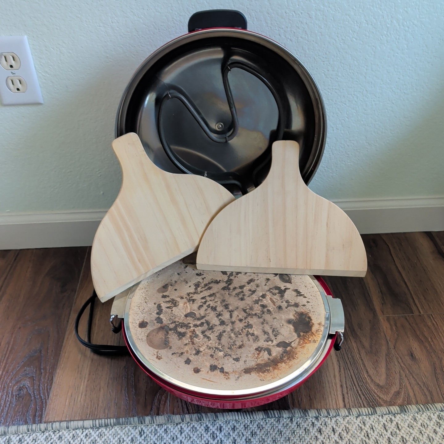 The Petite Pizzeria Countertop Pizza Oven Stone Baked LD-902