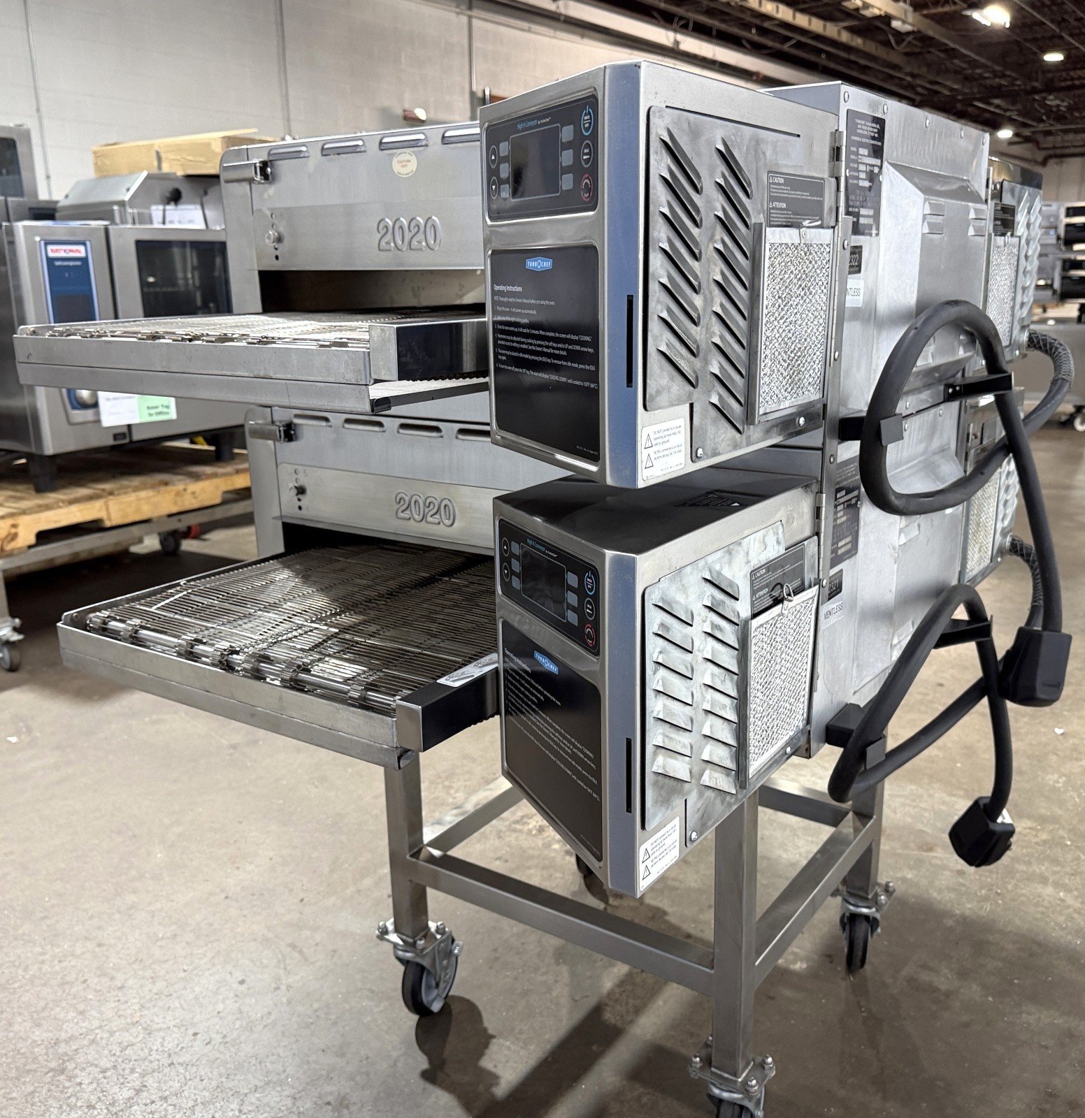Turbochef Double Split Belt, VENTLESS, Conveyor Ovens (REFURBISHED w/Warranty)