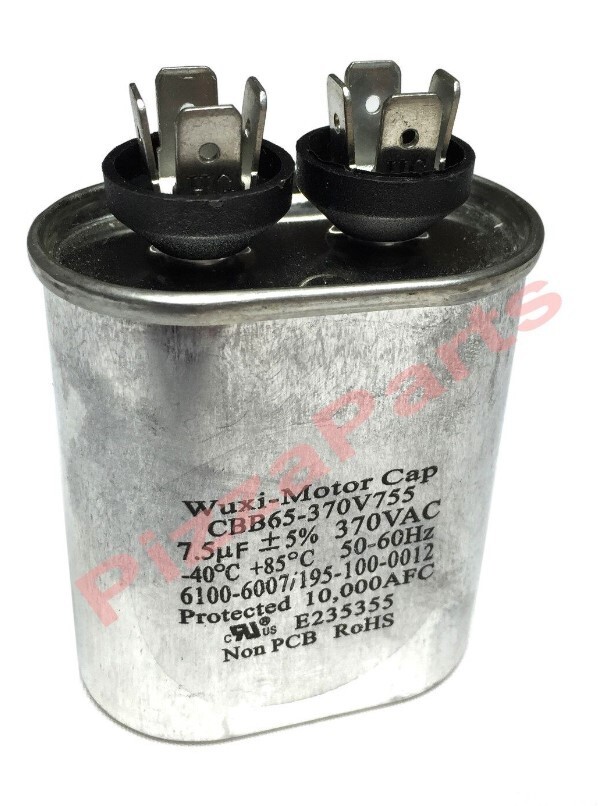 New Motor Run Capacitor for LINCOLN Conveyor Pizza Oven Replaces Lincoln 369192