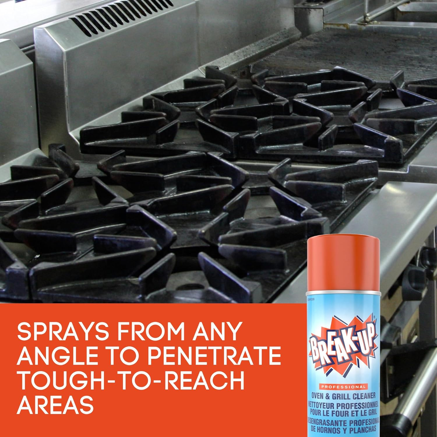 CBD991206 Break up Professional Oven & Grill Cleaner, Heavy Duty Spray Remove…