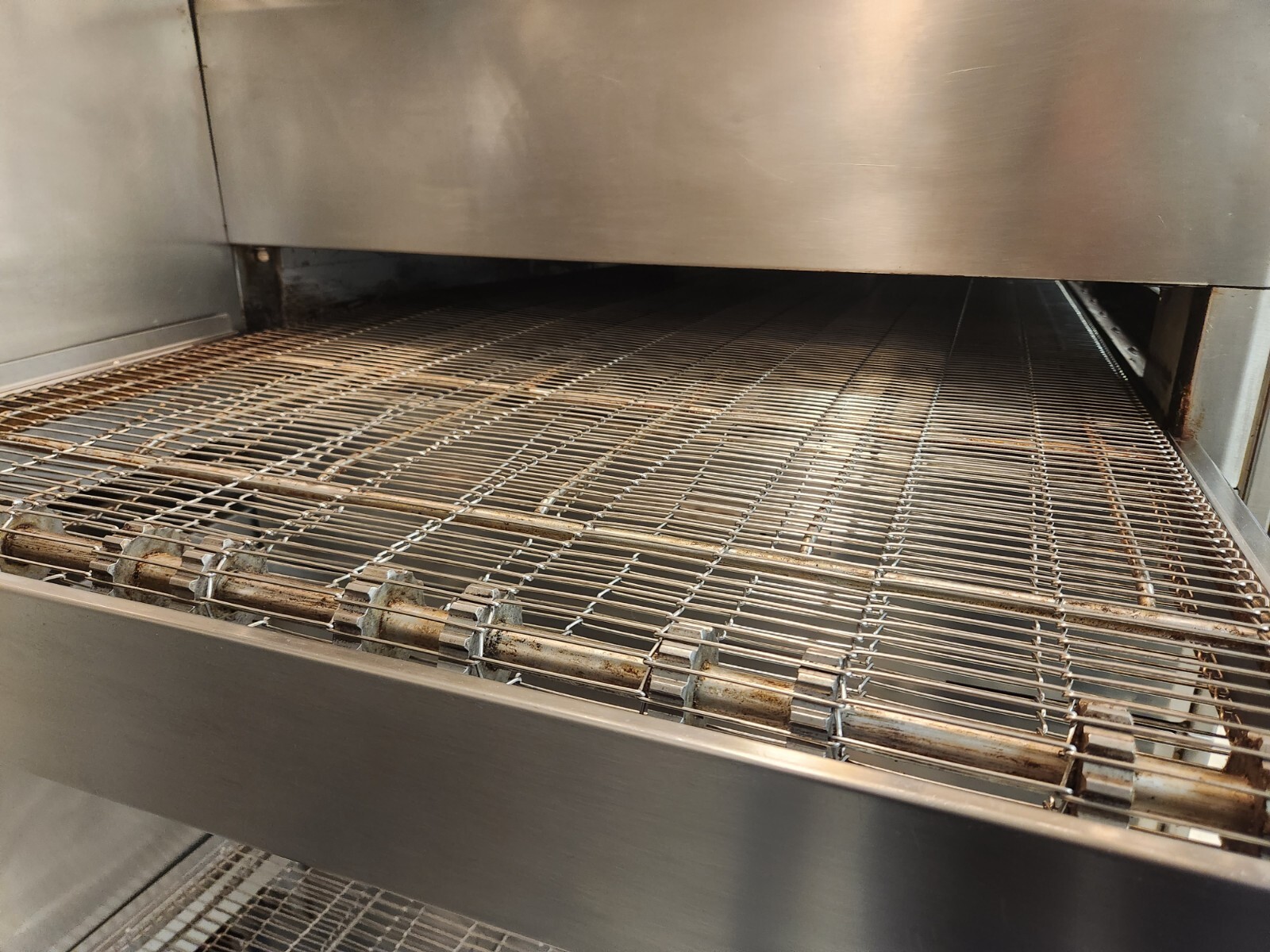 Middleby Marshall PS360 Doublestack Gas Pizza Oven Conveyor Belt