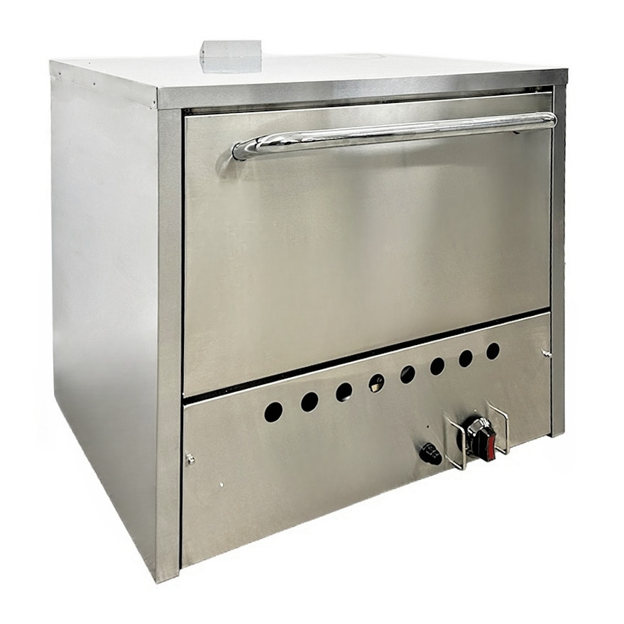 NSF New Commercial Double Deck Pizza Oven Natural Gas