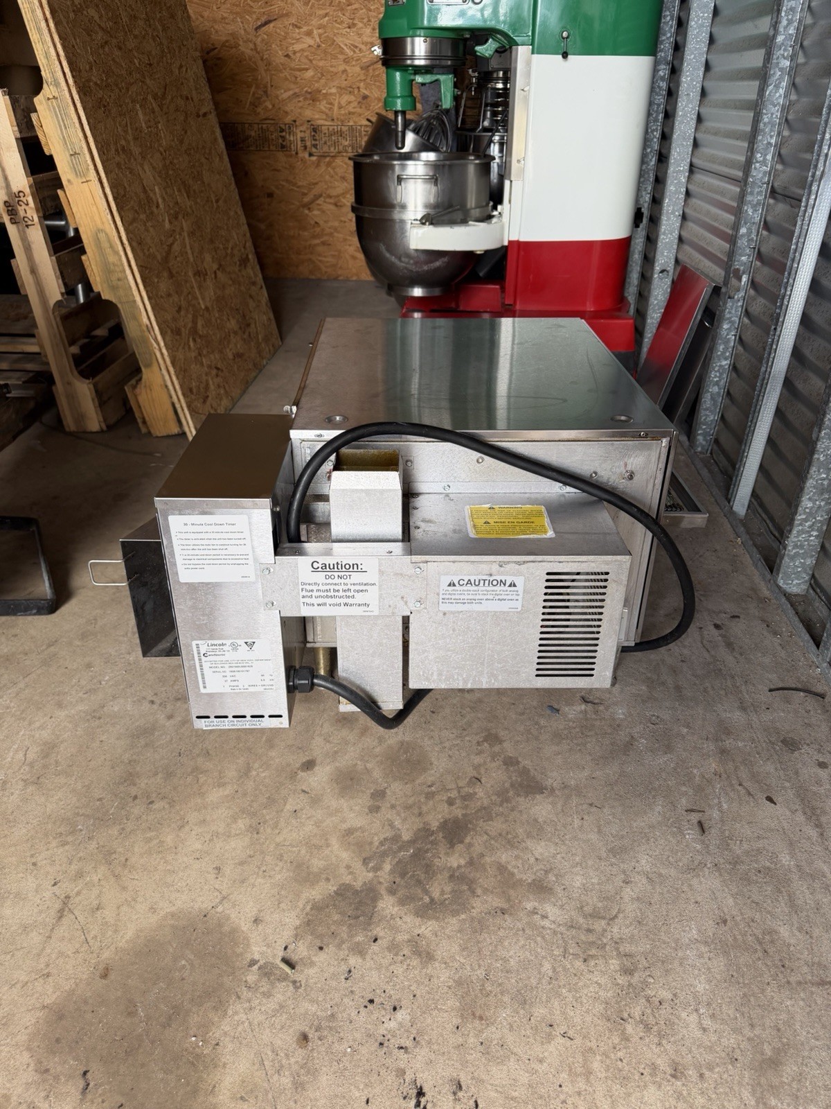 Lincoln Conveyor Pizza Oven Lincoln 2501 SINGLE PHASE 208V