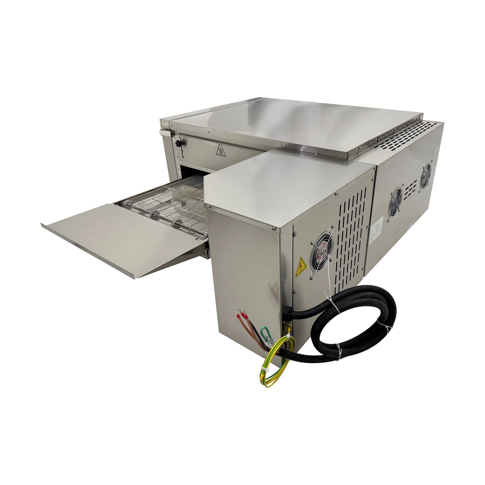 9KW Chain-conveyor Oven Rapid Temperature Rise Precise Temperature Control 300℃