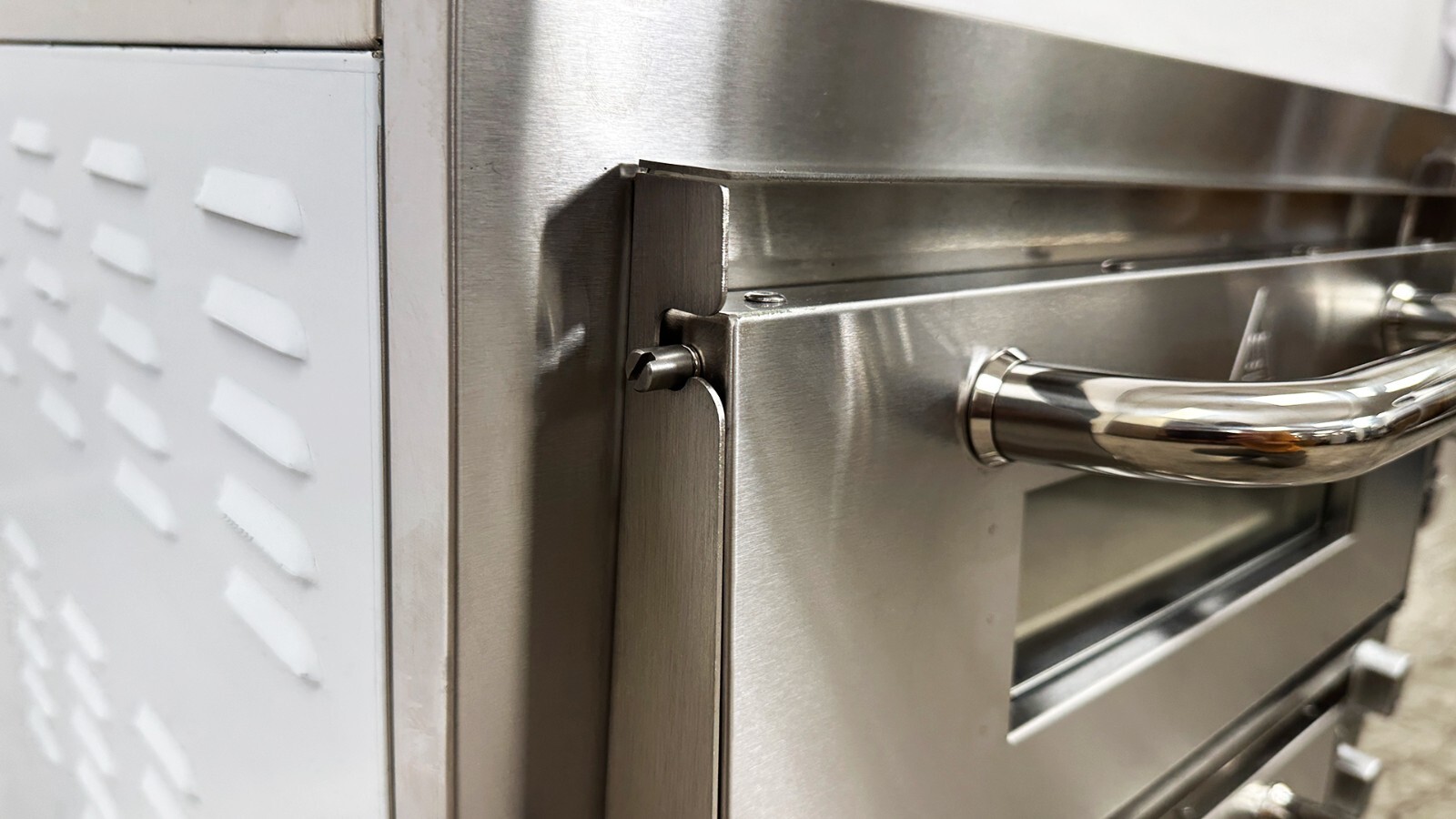 NSF Double Deck Countertop Pizza Oven Two Chambers
