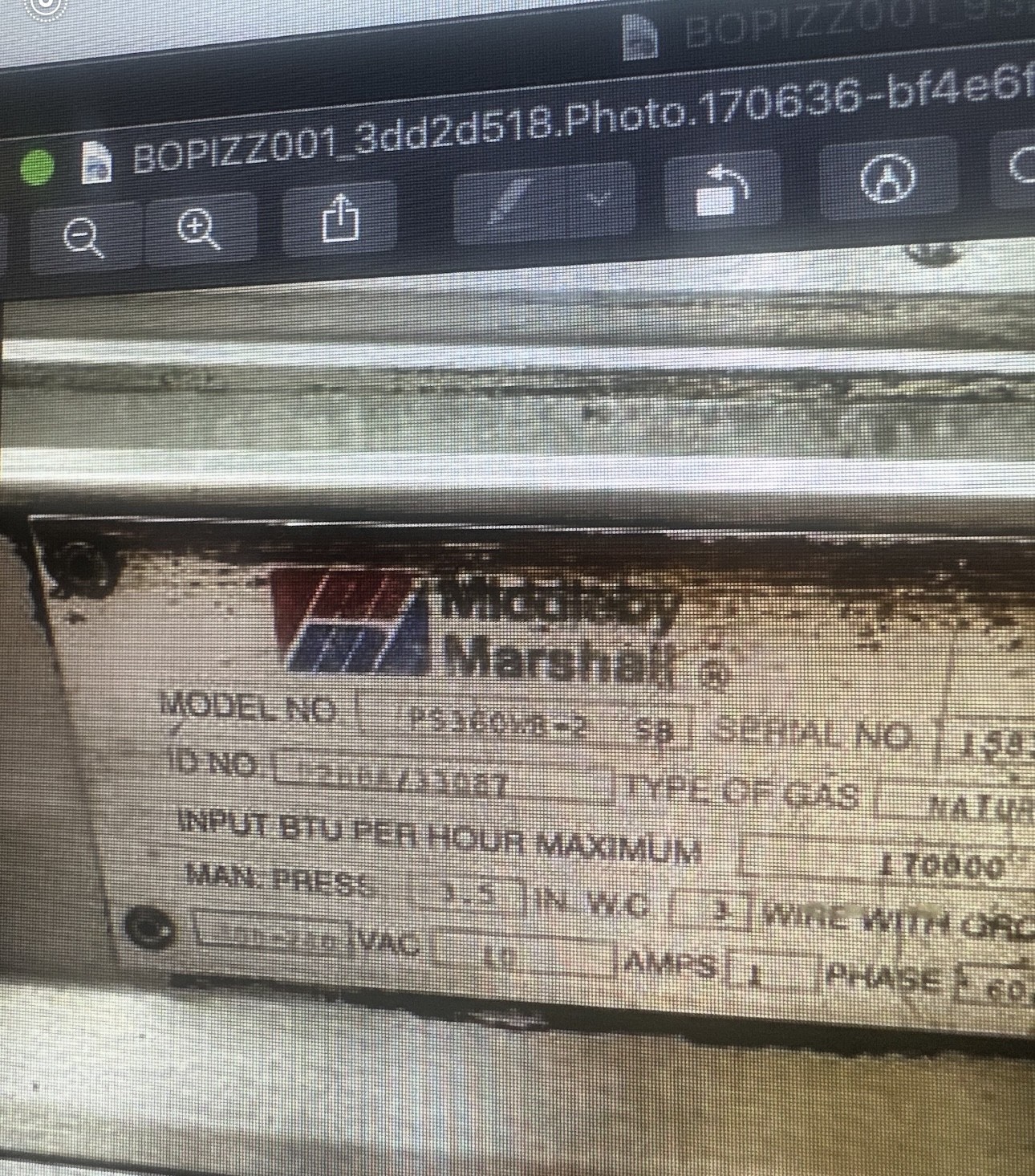 Middleby Marshall PS360WB-2 Conveyor Oven Natural Gas