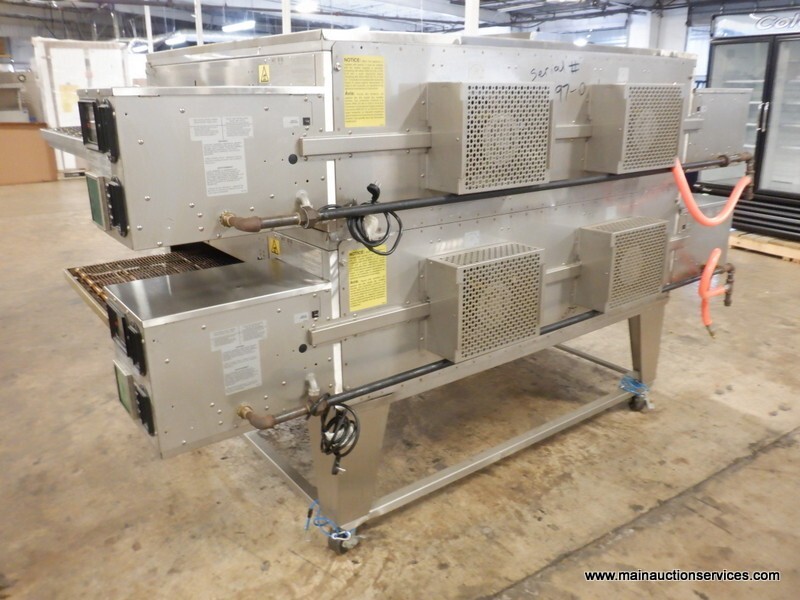 XLT X3G-3870-12340, Gas Double Conveyor Pizza Oven (MF 2018)