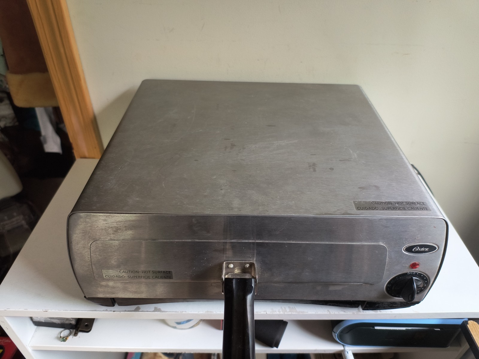 Stainless Steel Oster Countertop Pizza Oven Model 3224 – Tested Working