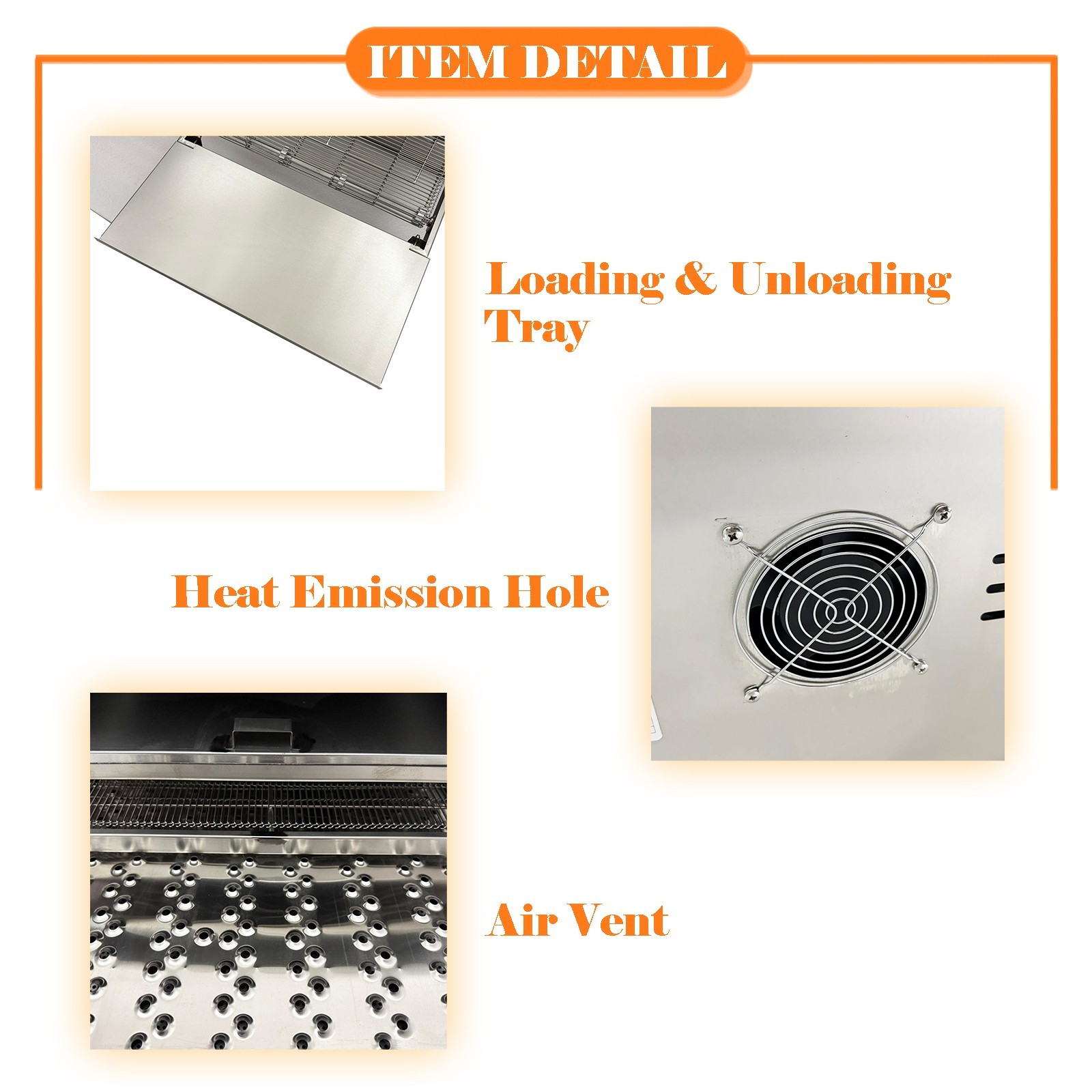 220V Commercial Large-Scale Crawler-Type Electric Pizza Oven Hot Air Oven 3PH