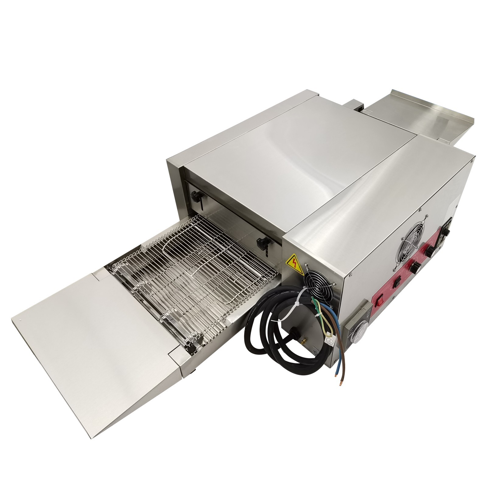 220V 1PH Commercial Electric Chain-type Pizza Oven Continuous Operation Oven