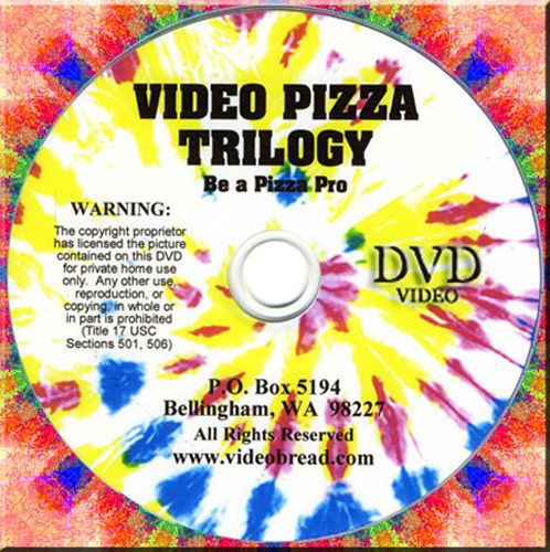 PIZZA Cooking Class – 2 DVD gift set – 137 min (Italian bread baking oven pan) *