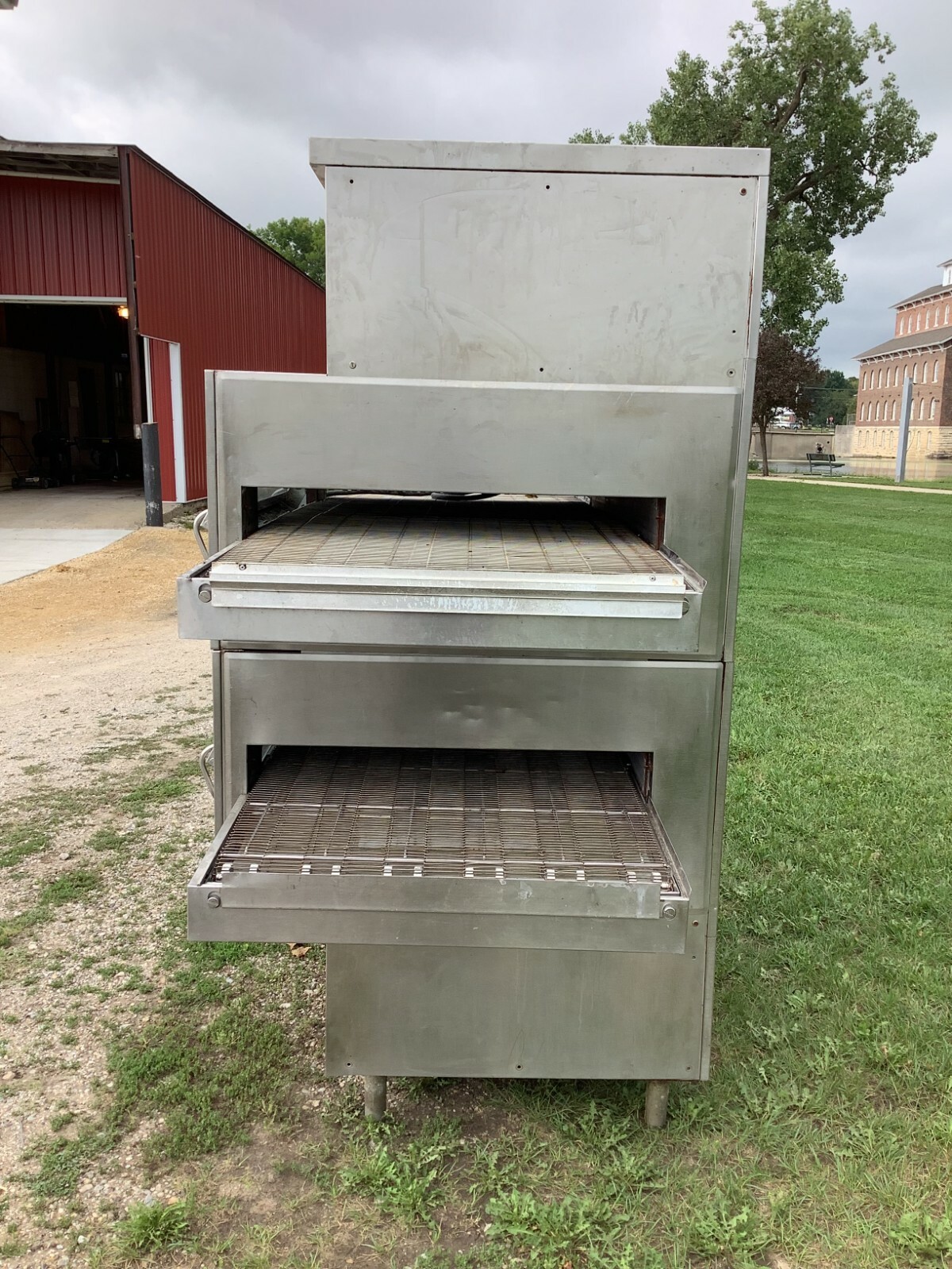 Pizza Oven Conveyor Middleby Marshall PS360 Double Stack Nat Gas Tested