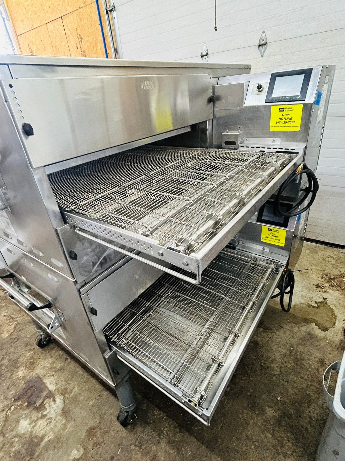 Middleby Marshall PS840G Double Stack Conveyor Oven 120,000 BTU Refurbished