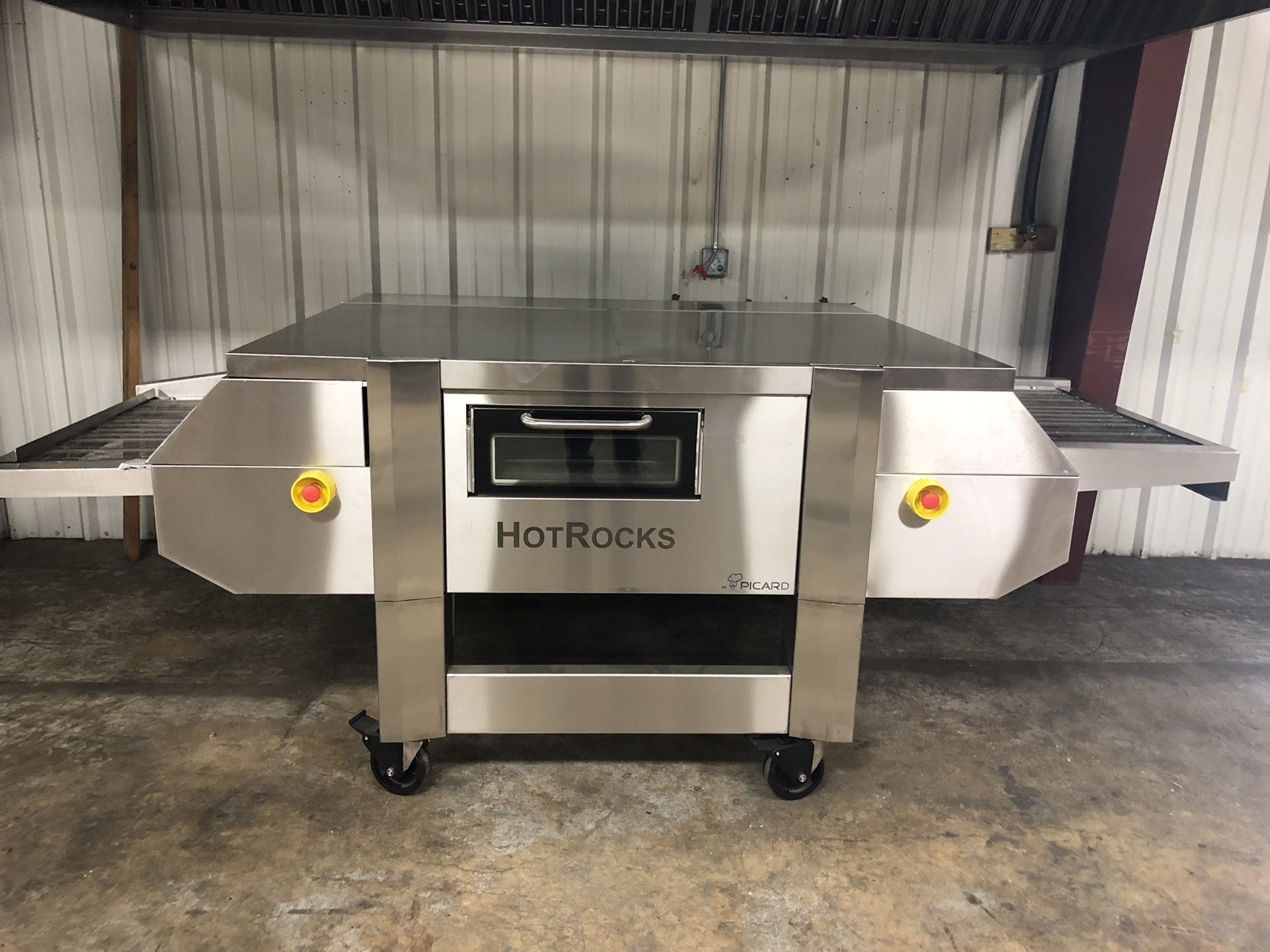 Pizza Oven Picard HotRock Slate Conveyor Oven