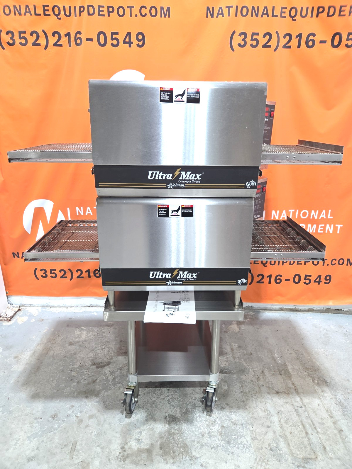 2022 Star 50″ Electric Conveyor Oven UM1850A UltraMax Double Stack – Watch Video