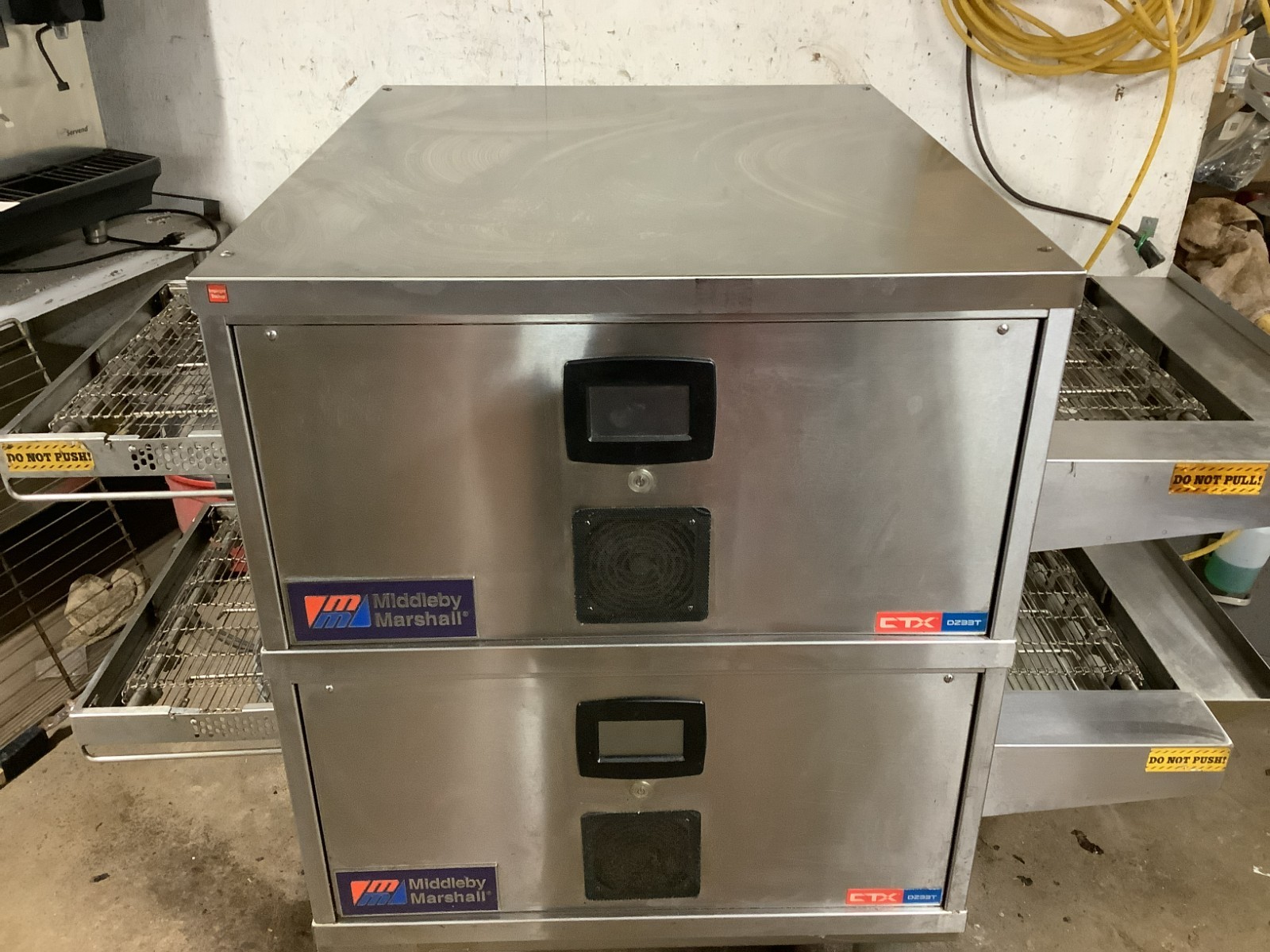 Conveyor Oven Middleby Marshall DZ33T 2022 Double Stack SINGLE Phase 208V TESTED