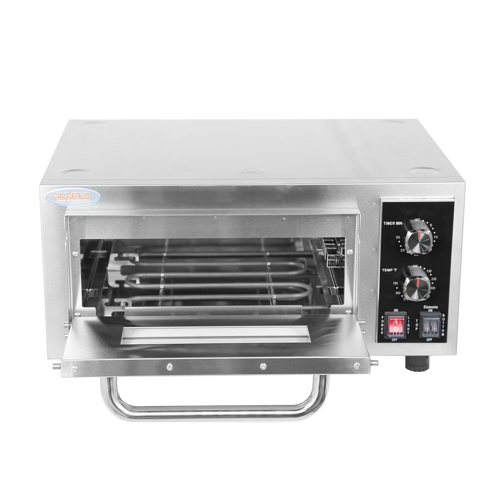 Hakka Commercial Countertop Pizza Oven Double Deck Electric Bakery Toaster Oven