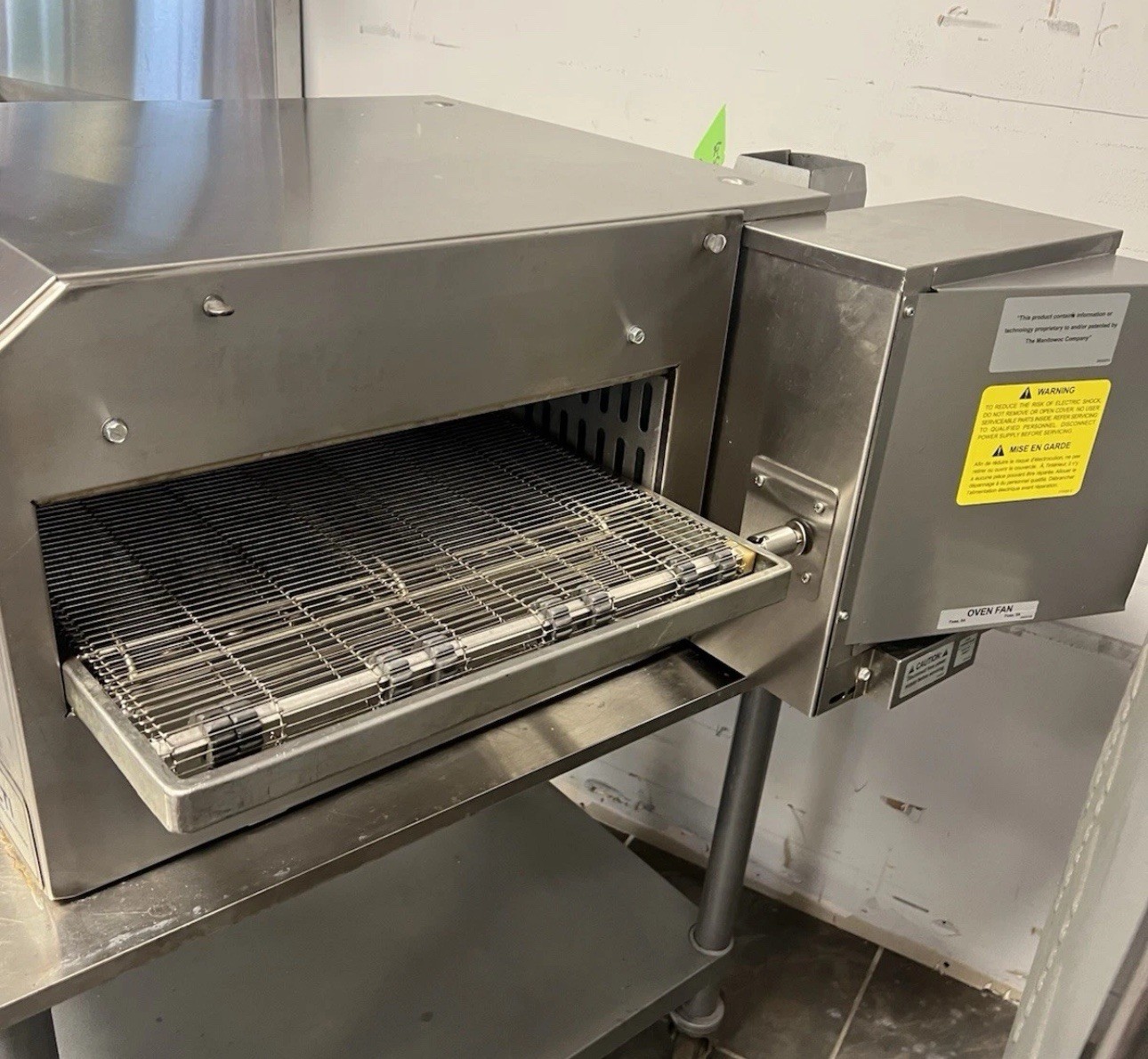 2020 LINCOLN IMPINGER 2502 16″ BELT WIDTH 240V PIZZA OVEN GREAT SHAPE!