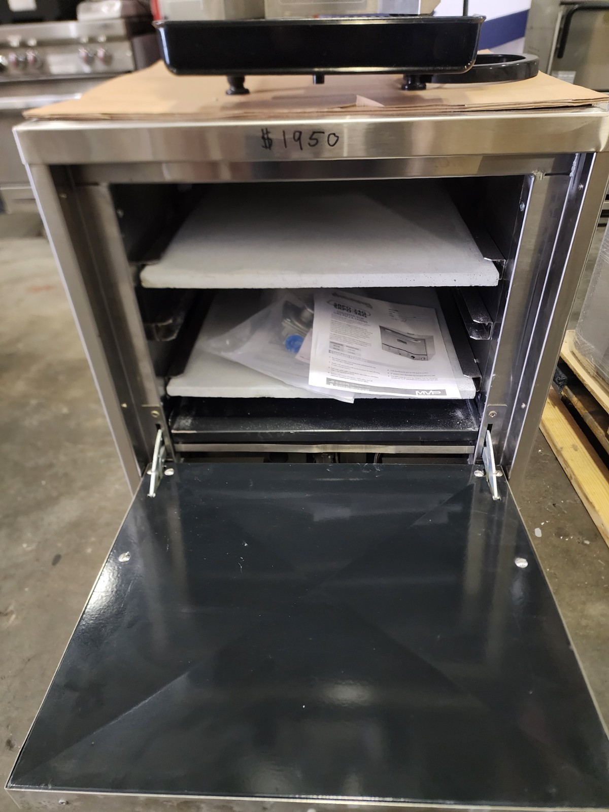 Sierra Range SRPO-24G Countertop Gas Pizza Oven