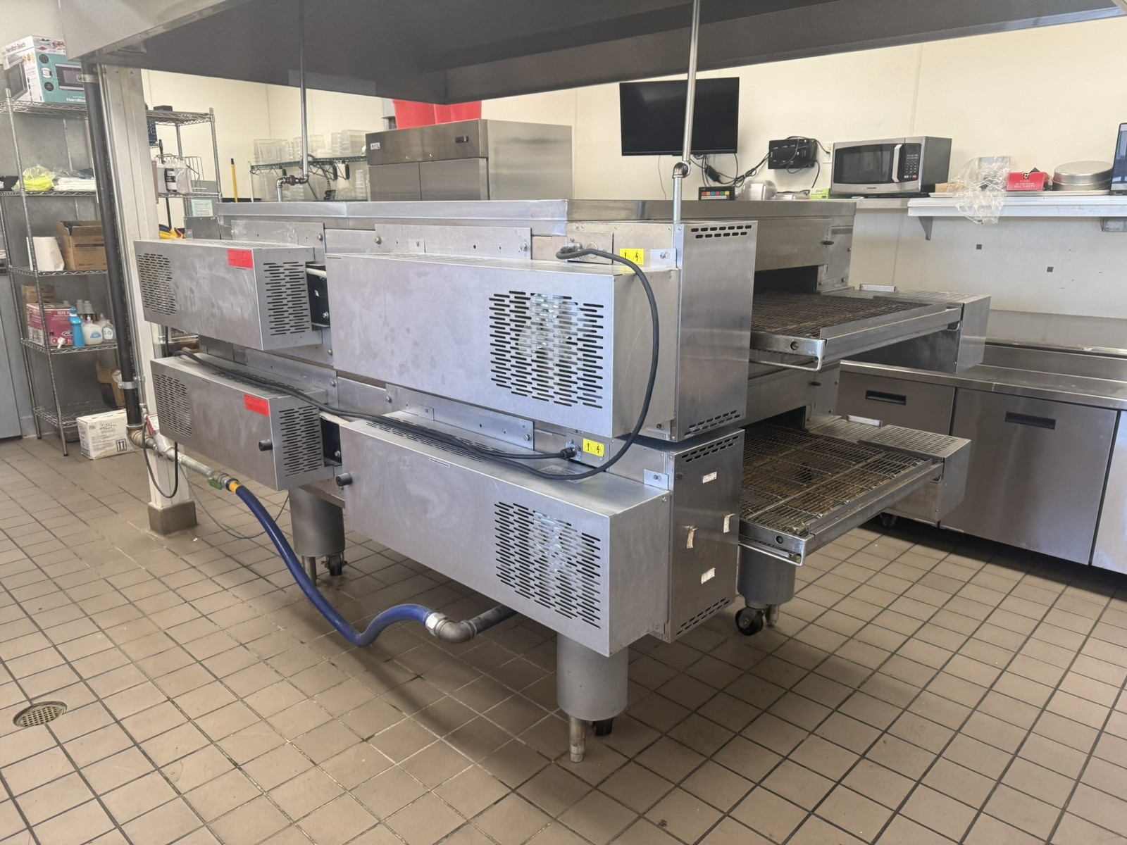 MIDDLEBY MARSHALL PS670G Touch Screen 32″ Double Conveyor Pizza Oven Nice! Great